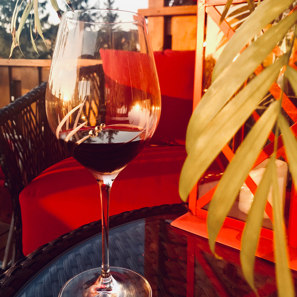 Breeze Bordeaux Red Wine Glasses - Set of 2 in gift box – Julianna