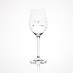 Galaxy Spirals White Wine Glasses - Set of 2pc in a gift box
