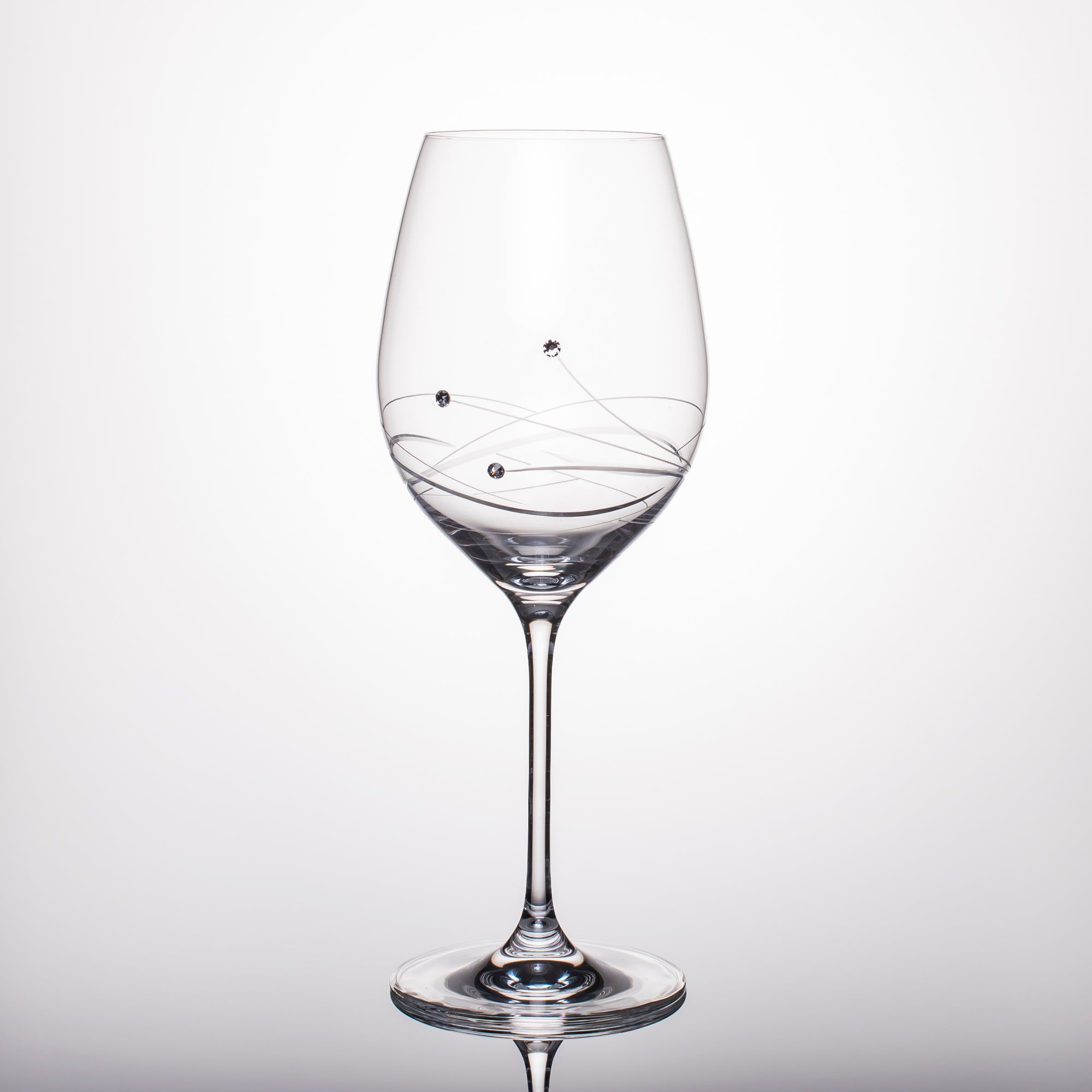 Swarovski Crystalline Red Wine Glasses - Set of 2