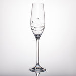 Tristar Champagne Glasses - Set of 2 in a gift box