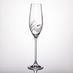 Breeze Champagne Glasses - Set of 2 in gift box