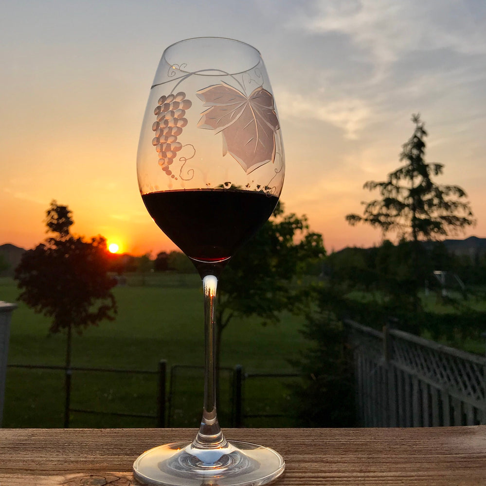 Harvest Red Wine Glass