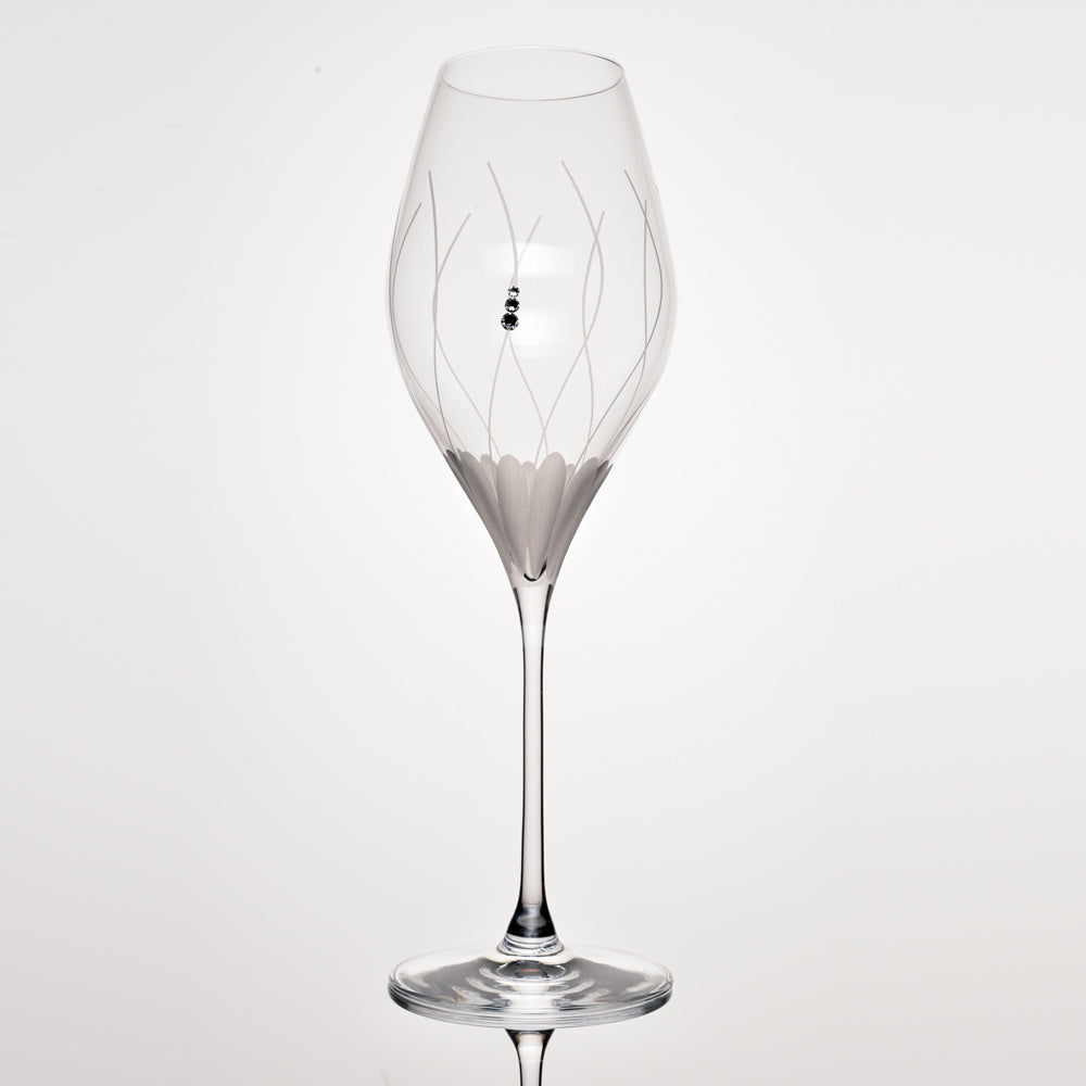 Lotus Rosé / Champagne Glass - set of 2pc in a gift box