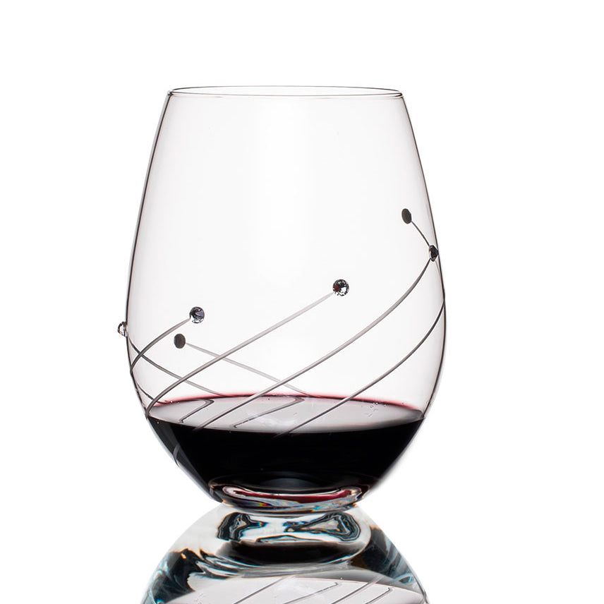 Swarovski Crystalline 2 Pc. White Wine Glass Set, Glasses & Drinkware, Household