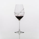 Galaxy Spirals Red Wine Glasses - Set of 2 in gift box