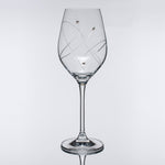 Swirl White Wine Glasses - Set of 2pc in a gift box