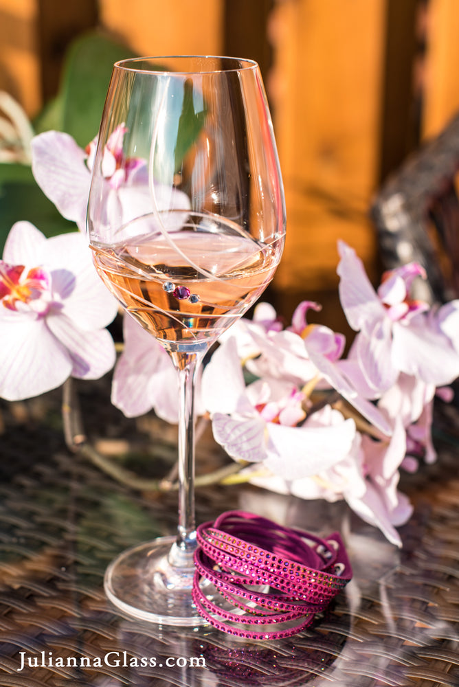 bordeaux-red-wine-glass-pink-ribbon-collection-julianna-glass 